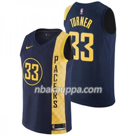 Indiana Pacers Myles Turner 33 Nike City Edition Pelipaidat Swingman - Miesten
